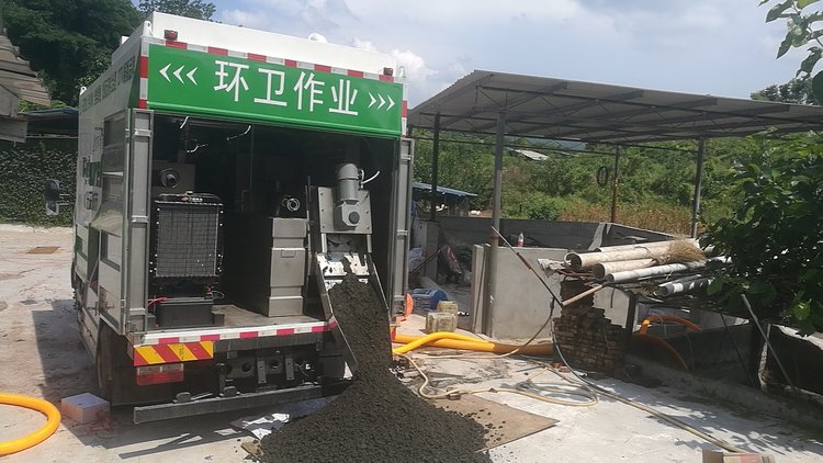 毛阳镇污泥干湿分离技术